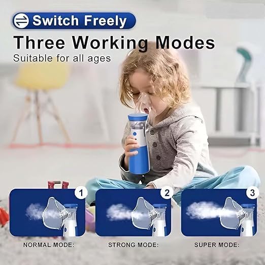 Portable Ultrasonic Rechargeable Mesh Nebulizer Machine