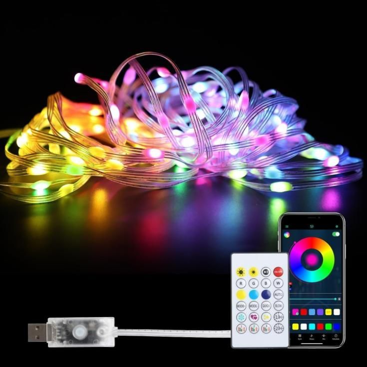 100 LED RGB Light - 10 M Multicolor String