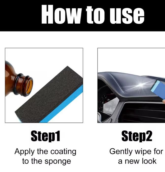 Plastic Crystal Coating (Pack of 1 )