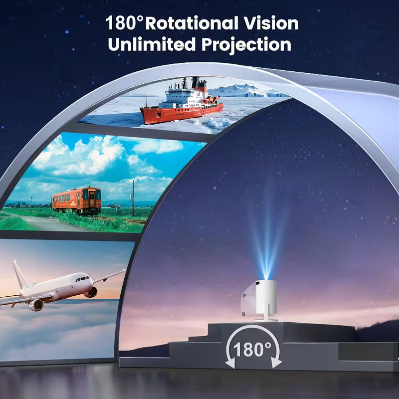 📽️ Mini Portable Projector – Home Theater Anywhere